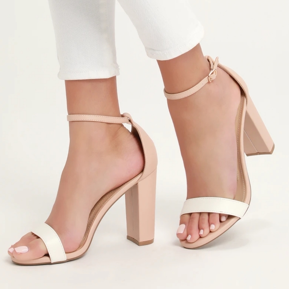 Lulu's Taylor block heels